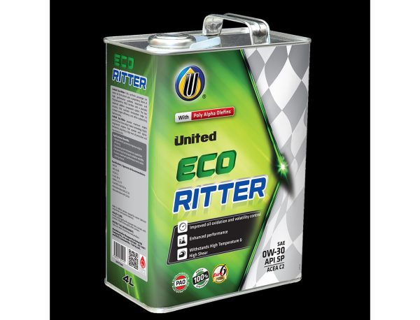UNITED OIL ECO RITTER 0-30W 200 LTR FORD WSS-M2C950-A SUIT LATE MODEL RANGER